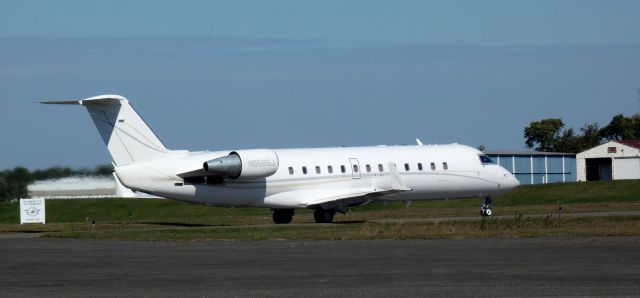 Canadair Regional Jet CRJ-200 (N858SJ) - Taxiing for departure is this 2006 Canadair Regional Jet 200ER in the Autumn of 2023.