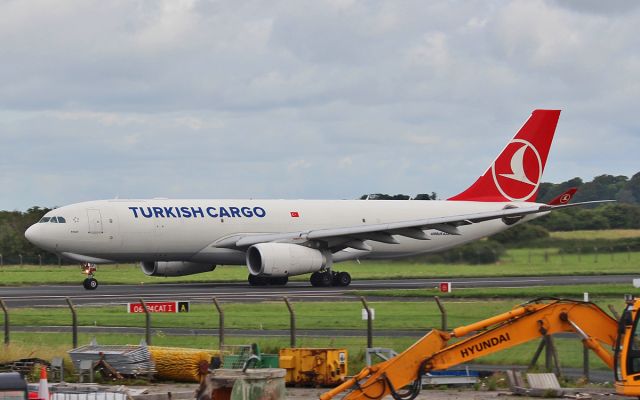 Airbus A330-200 (TC-JDP) - turkish cargo a330-200f tc-jdp dep shannon 5/8/16.