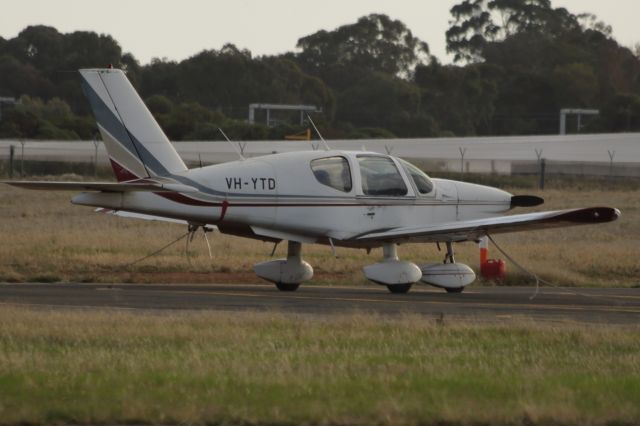 Socata Tobago (VH-YTD) - A privately owned Socata TB-10 Tobago tied down at Parafield airport