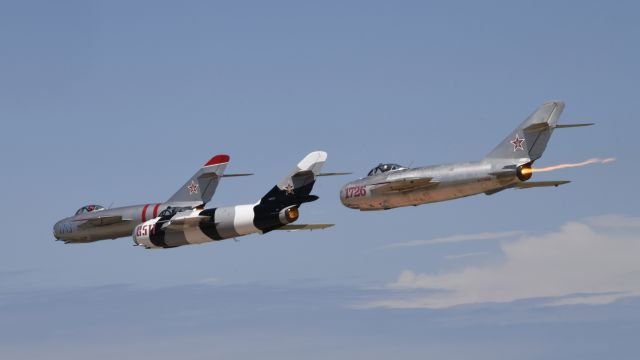 MIKOYAN MiG-17 (N1713P) - Flight Demo at AirVenture 2023