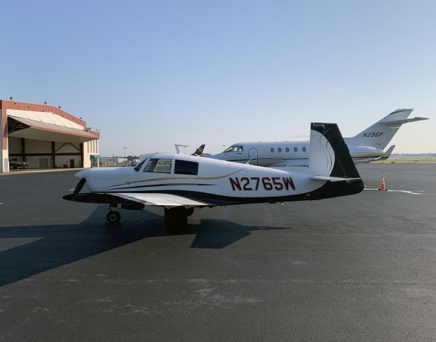 Mooney M-20 (N2765W) - fast aircraft. 20 JUL 2019.