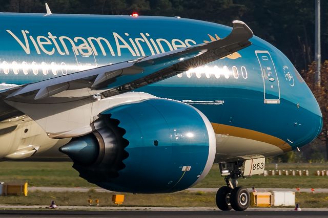 Boeing 787-9 Dreamliner (VN-A863) - RWY 18, frankfurt