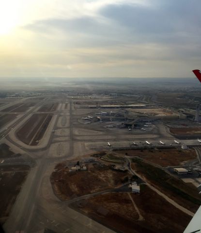 Airbus A321 (TC-JSP) - Overlooking Tel Aviv Ben Gurion Airport