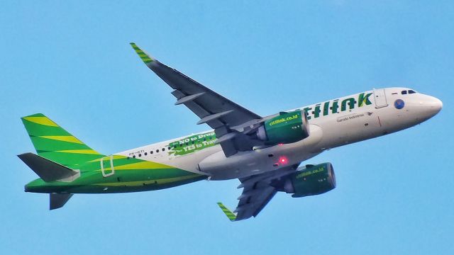 Airbus A320 (PK-GTI)