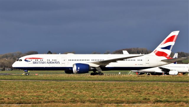 Boeing 787-9 Dreamliner (G-ZBKC) - british airways b787-9 g-zbkc at shannon 5/2/21.