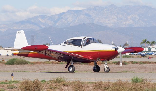 North American Navion (N91103) - North American Navion taxiing for take-off