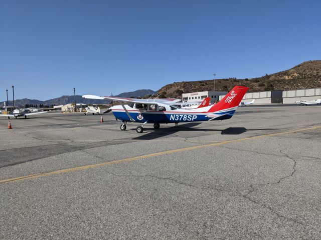Cessna 206 Stationair (N378SP) - Join us by visiting gocivilairpatrol.com