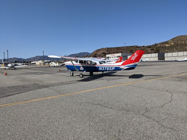 Cessna 206 Stationair (N378SP) - Join us by visiting gocivilairpatrol.com