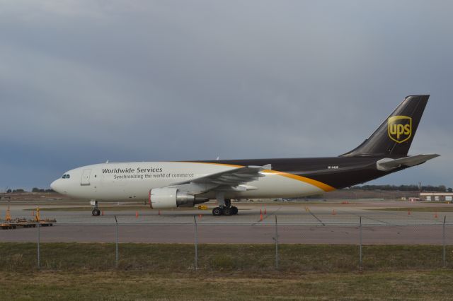 Airbus A300F4-600 (N144UP) - Sitting on the East Cargo Ramp in FSD