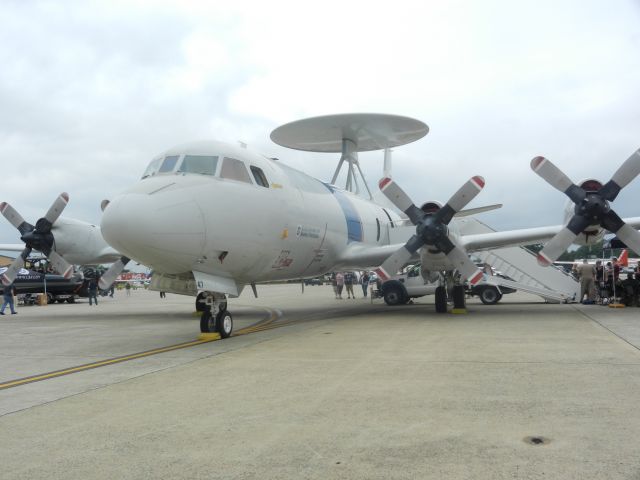 Lockheed P-3 Orion (N147CS) - N147CS, A United States Custom And Border Protection P-3 Orion, Sits Happily On Display On The Ramp At The Andrews Airshow 2019 "Legends In Flight"