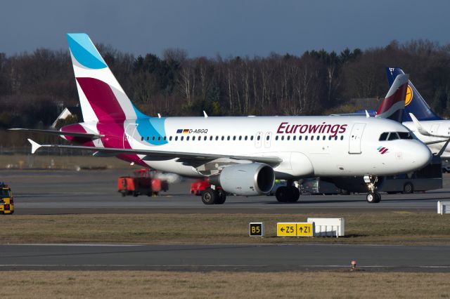 Airbus A319 (D-ABGQ) - leased from Air Berlin