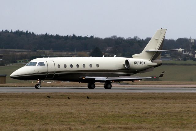 IAI Gulfstream G200 (N614GA) - Arriving from LGAV on 26-Feb-10.