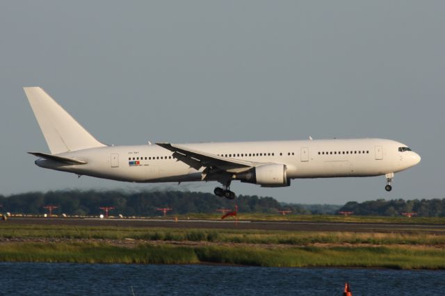 BOEING 767-300 (CS-TKT) - Euroatlantic Operating for Azores to BOS on 7/21/19. 