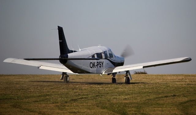 Piper Saratoga (OK-PSY) - I was inside the plane :-)