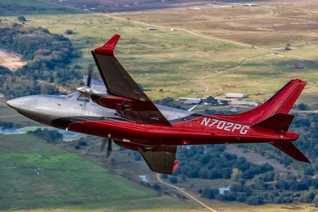 Piper Aerostar (N702PG) - From photo session with excellent aviation photographer Andrew Broadfoot. 