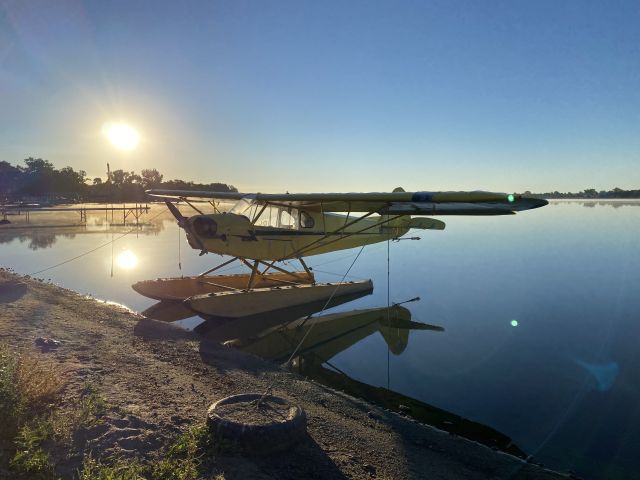Piper NE Cub (N50834) - Lake Madison, SD
