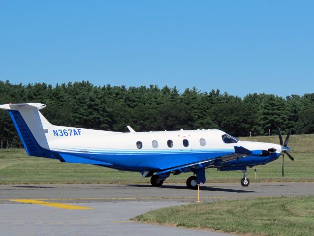 Pilatus PC-12 (N367AF) - PC12. Good aircraft.