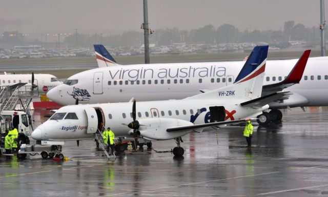 Saab 340 (VH-ZRK) - REX (Regional Express) Saab 340B VH-ZRK in Sydney 