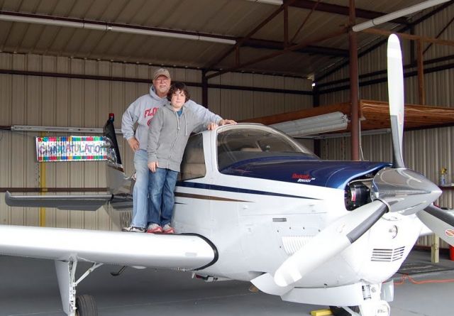 Beechcraft Bonanza (36) (N563AP) - Hudson and me with our Bo