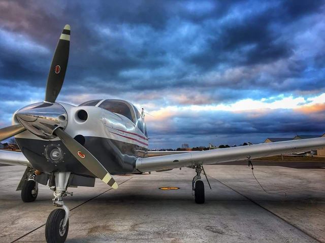 Piper Cherokee Arrow (N97UA) - 2019 Piper Canlender Cover Shot.  Picture taken at Clow Airport