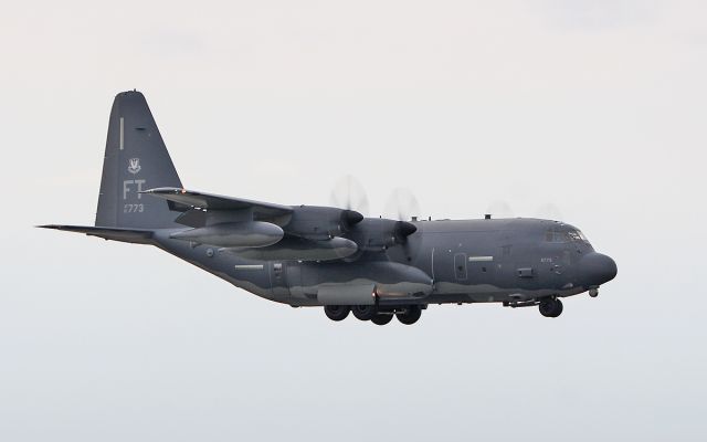 Lockheed C-130 Hercules (12-5773) - rump22 usaf hc-130j 12-5773 combat king II landing at shannon 24/5/18.