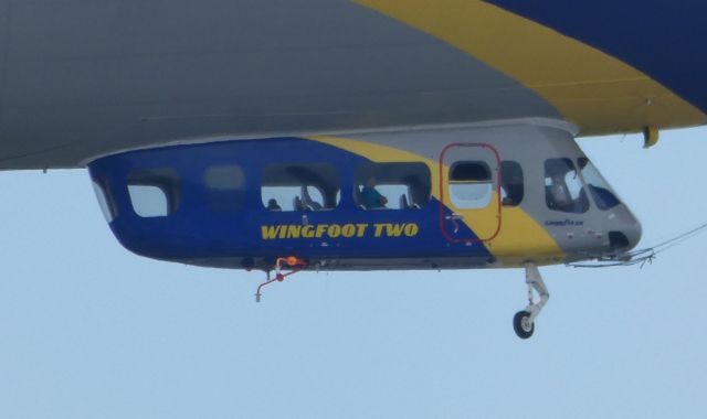 Unknown/Generic Airship (N2A) - Shown here is the Gondola of the 2016 Goodyear Blimp "Longfoot Two" in the Summer of 2019. For the most part this aircraft services the Eastern United States. Today it was giving folks short roundabouts of the area. 