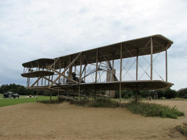 — — - Where it all started... Kill Devil Hills, NC   Wright Brothers Memorial