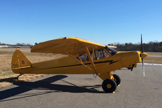 Piper L-21 Super Cub (N5ZU) - Enjoy a break in the winter weather