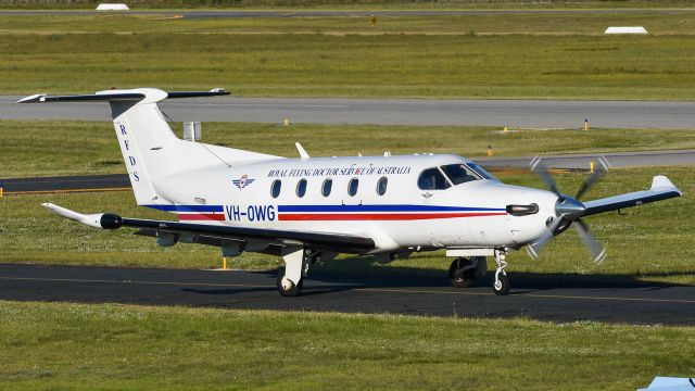 Pilatus PC-12 (VH-OWG)