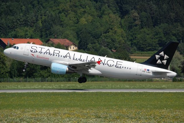 Airbus A320 (OE-LBX)