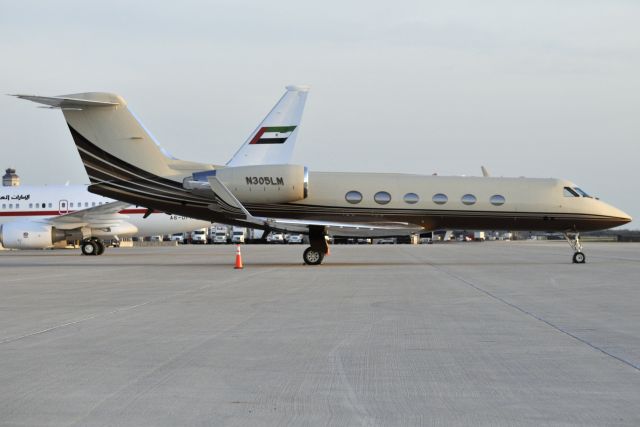 Gulfstream Aerospace Gulfstream IV (N305LM) - Seen at KIAD on 4/20/2009.