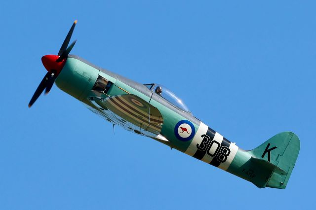 Boeing Goshawk (F-AYSF) - Hawker Sea Fury FB.11