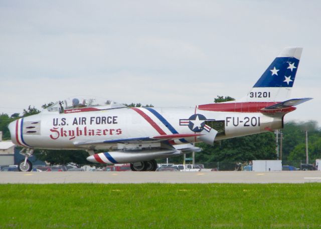 North American F-86 Sabre (N86FR) - AirVenture 2016.