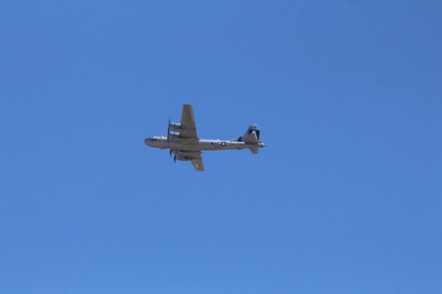 Boeing B-29 Superfortress — - FiFi shot from my driveway SE of Phoenix Gateway