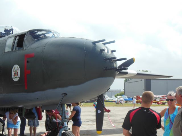 North American TB-25 Mitchell (C-GCWM) - At Brantford, Ontario Airshow, from Canadian Heritage Warbird Museum In Hamilton