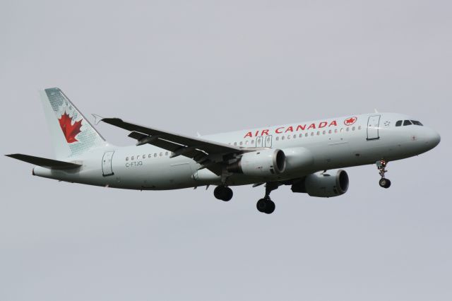 Airbus A320 (C-FTJQ) - Air Canada Flight 1232 (C-FTJQ) arrives at Southwest Florida International Airport following flight from Toronto-Pearson International Airport