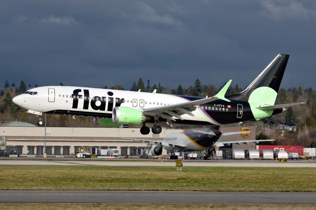 Boeing 737 MAX 8 (C-FFFX)