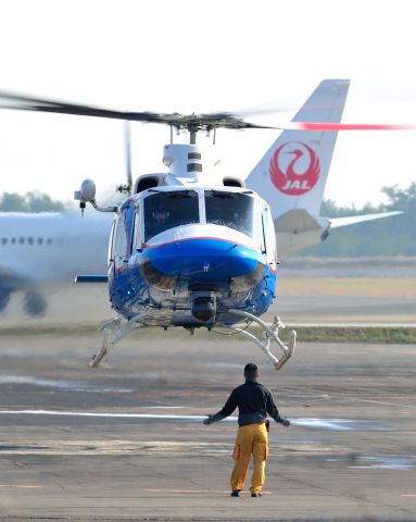 JA99MZ — - AIR RESCUE TEAM MIYAZAKI(Miyazaki Prefecture JPN)br /NAME:(あおぞら=AOZORA)br /Bell 412EP