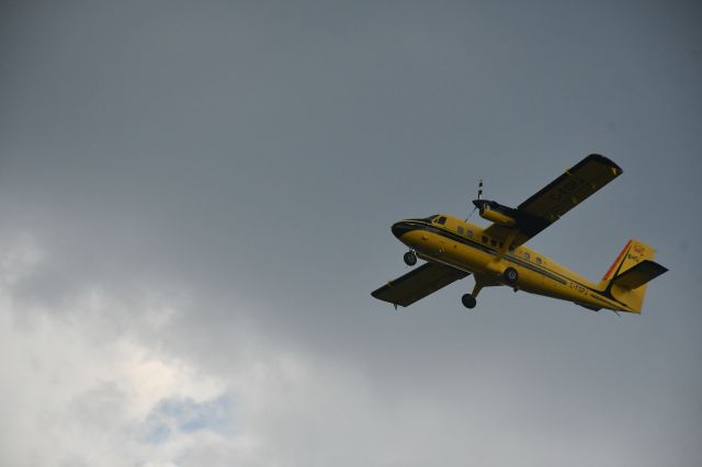 De Havilland Canada Twin Otter (C-FOPJ) - Climbing like an angel, off on another rabies vaccine baiting mission in Southwest Ontario.