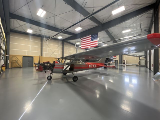 Cessna Skyhawk (N12768) - Annual inspection in the jet hangar!