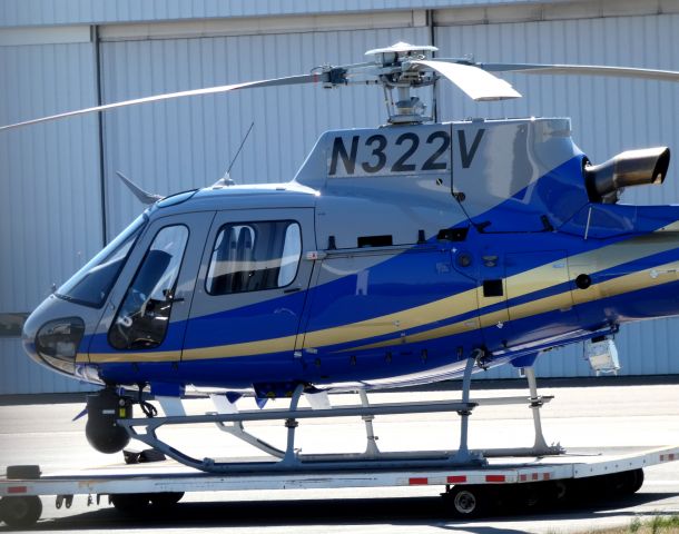 Eurocopter AS-350 AStar (N322V) - 2019 Eurocopter Airbus is part of Homeland Security, spring 2021.