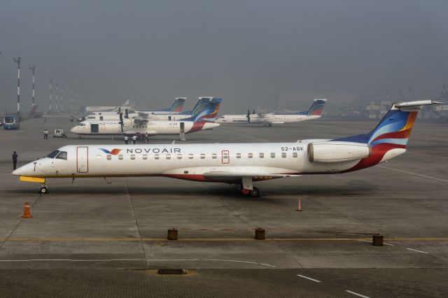 Embraer ERJ-145 (S2-AGK) - 1st Jan., 2017