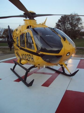 Eurocopter EC-635 (N382PH) - Carroll County Hospital, Carrollton, KY.