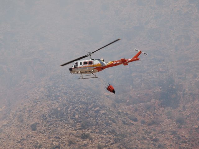 N669H — - N669H works Cottonwood Valley Fire on BLM land June 14, 2021