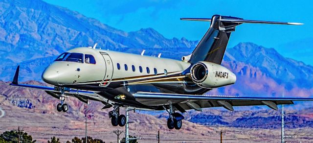 Embraer Legacy 550 (N404FX) - N404FX 2015 Embraer Legacy EMB-550 s/n 55000036 - Las Vegas - McCarran International (LAS / KLAS)br /USA - Nevada,  January 18, 2019br /Photo: TDelCoro