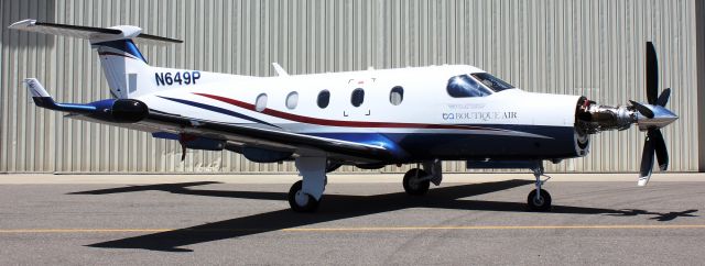 Pilatus PC-12 (N649P)