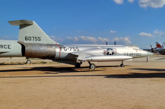 Canadair CL-201 Starfighter (56-0755) - 02-05-23. March Air Reserve Base Museum.