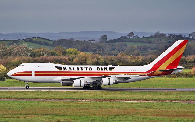 Boeing 747-400 (N710CK) - kalitta air b747-4b5f n710ck landing at shannon 9/10/18.