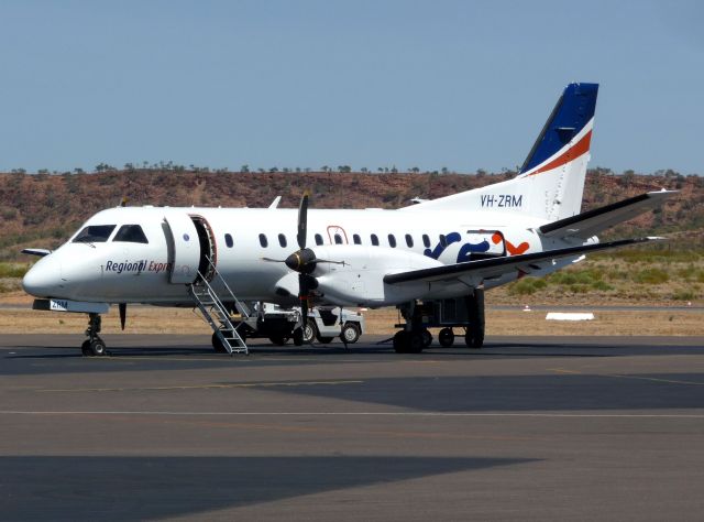 Saab 340 (VH-ZRM) - On the ground Mount Isa