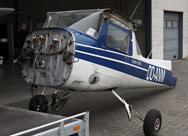 Cessna 152 (OO-ANM) - SALUT! No more pictures..... (See all seventeen.)